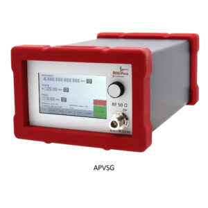 anapico vector signal generator black housing portable with color touch display and iq modulation