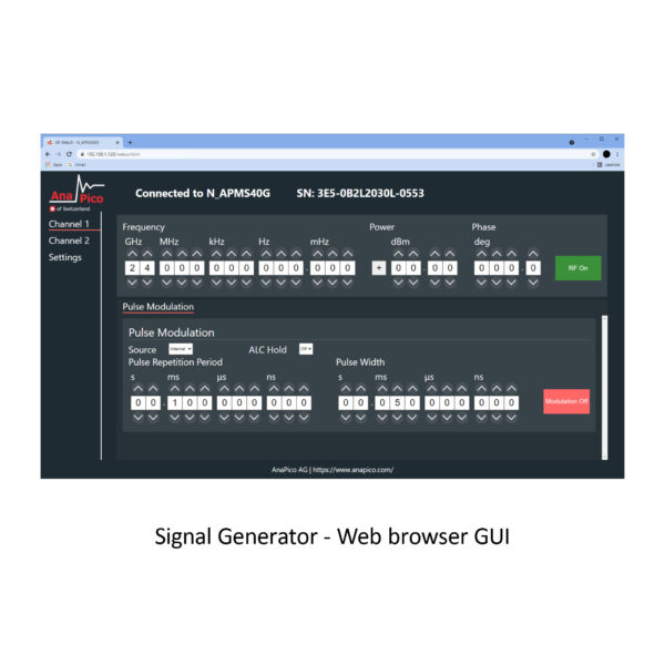 anapico-signal-generator-ghz-web-browser-gui