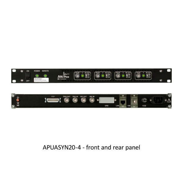 anapico-ultra-agile-frequency-synthesizer-multi-channel-front-rear-panel